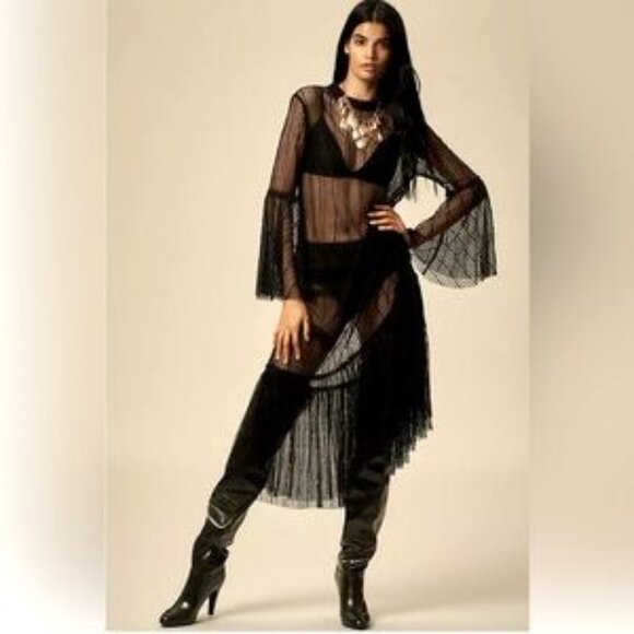 By Anthr Sheer Dress With Tags - Picture 1 of 10